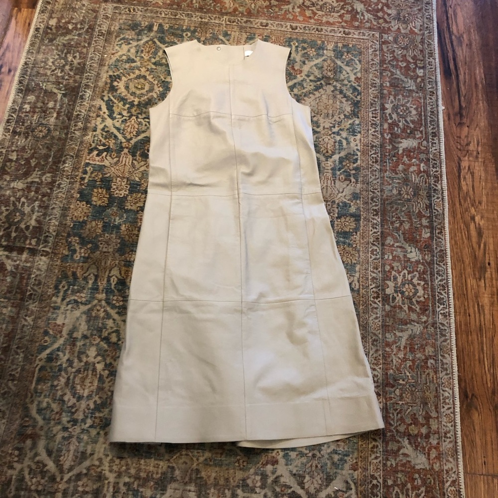 Cos leather dress